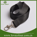Hot selling Custom Black Polyester Cheap Plain lanyards